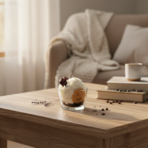 Enhanced Vanilla Chocolate Candle